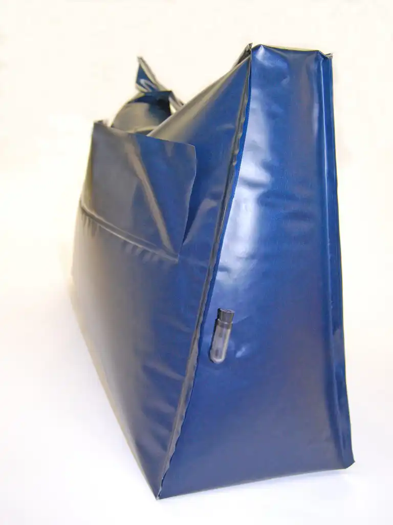 Inflatable patient positioning cushion